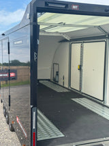 Brian James Race Transporter 7 Enclosed Trailer RT7 – 6.0m x 2.3m | 3.5T | Triple Axle | 10” Wheels 397-6023-35-3-10-B