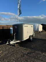 Debon Roadster C255 Single Axle Box Van Bike Trailer Aluminium Sides & Side Door