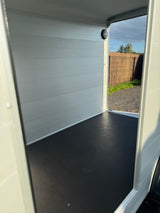 Debon Roadster C255 Single Axle Box Van Bike Trailer Aluminium Sides & Side Door