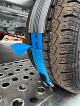 Sleeved Over Wheel Ratchet Strap 3.5M x 50mm Strap Car Recovery Transports Straps