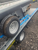 Sleeved Over Wheel Ratchet Strap 3.5M x 50mm Strap Car Recovery Transports Straps