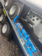 Sleeved Over Wheel Ratchet Strap 3.5M x 50mm Strap Car Recovery Transports Straps