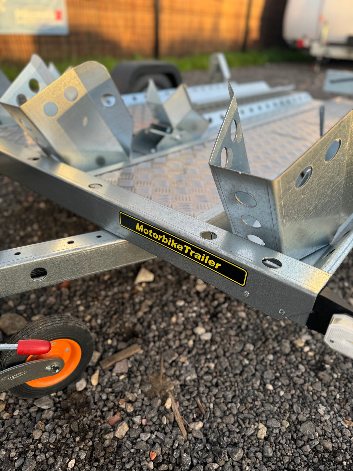 Woodford 3 Bike Motorbike Trailer