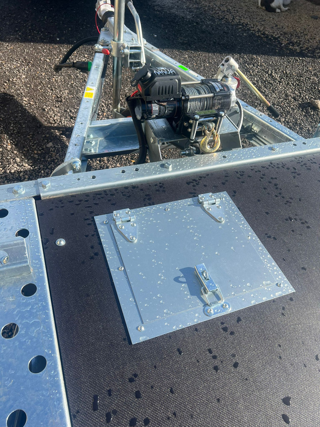 Woodford Widebody WBT101 14’x6’6” Tilt with ramps Car Transporter Trailer