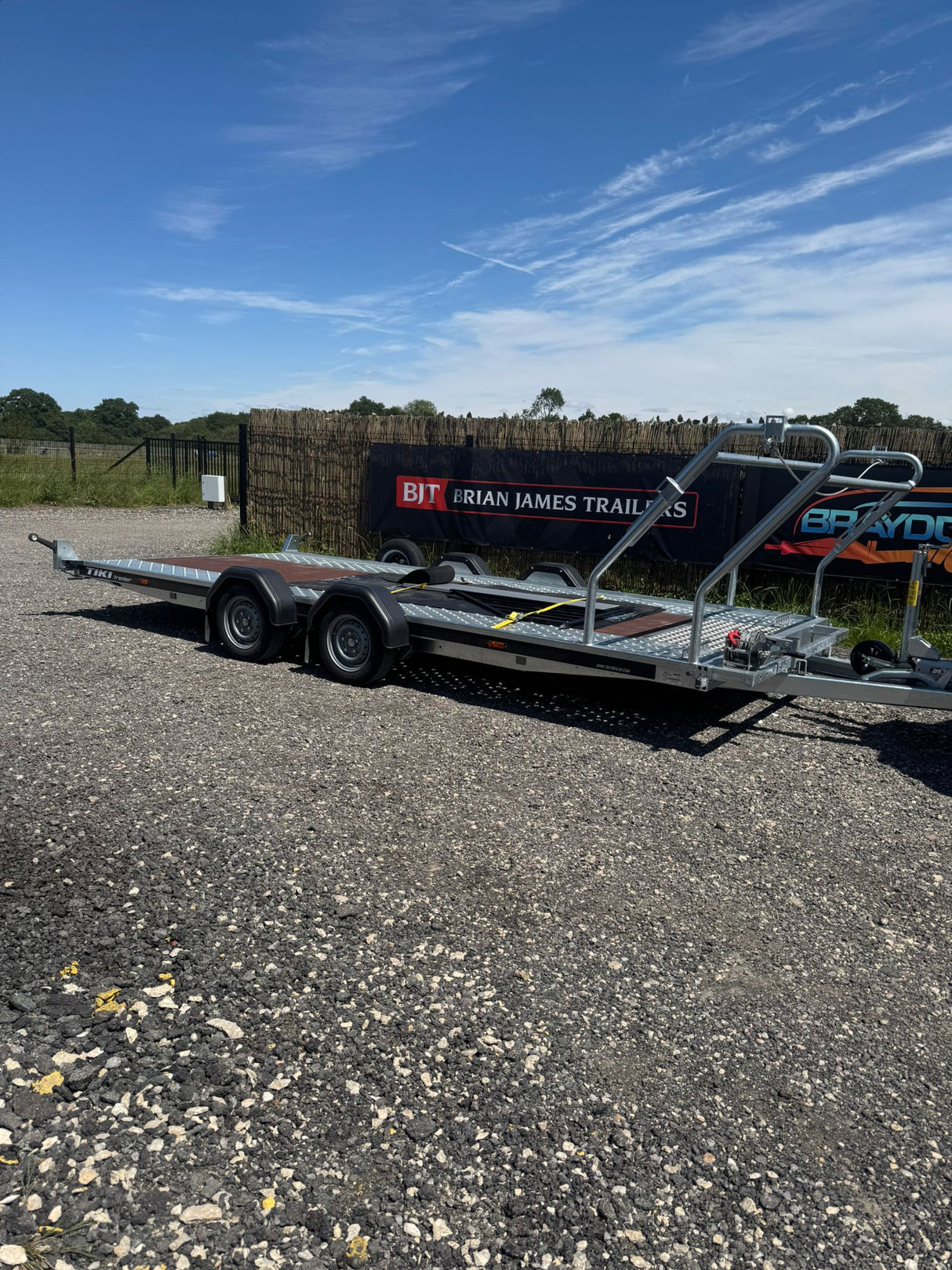 Tiki Auto 3500-DRB Car Transporter Trailer 5m x 2.09m 3500kg