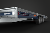 Brian James Connect Flatbed Trailer – 5.5m x 2.1m | 3.5T | Triple Axle | 10” Wheels 476-5521-35-3-10
