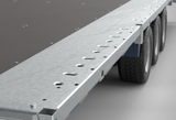 Brian James Connect Flatbed Trailer – 5.5m x 2.1m | 3.5T | Triple Axle | 10” Wheels 476-5521-35-3-10