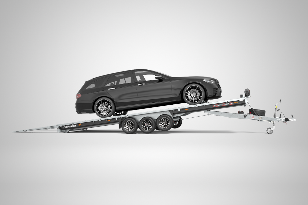 Brian James Connect Flatbed Trailer – 5.5m x 2.1m | 3.5T | Triple Axle | 10” Wheels 476-5521-35-3-10