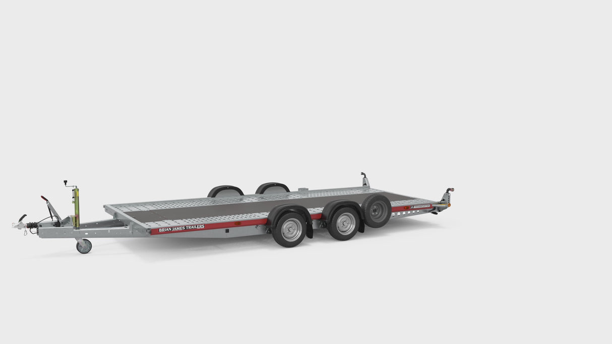Brian James A Transporter Car Trailer – 4.5m x 2.0m | 3.0T | 12" Wheels | Twin Axle 130-4520-30-2-12